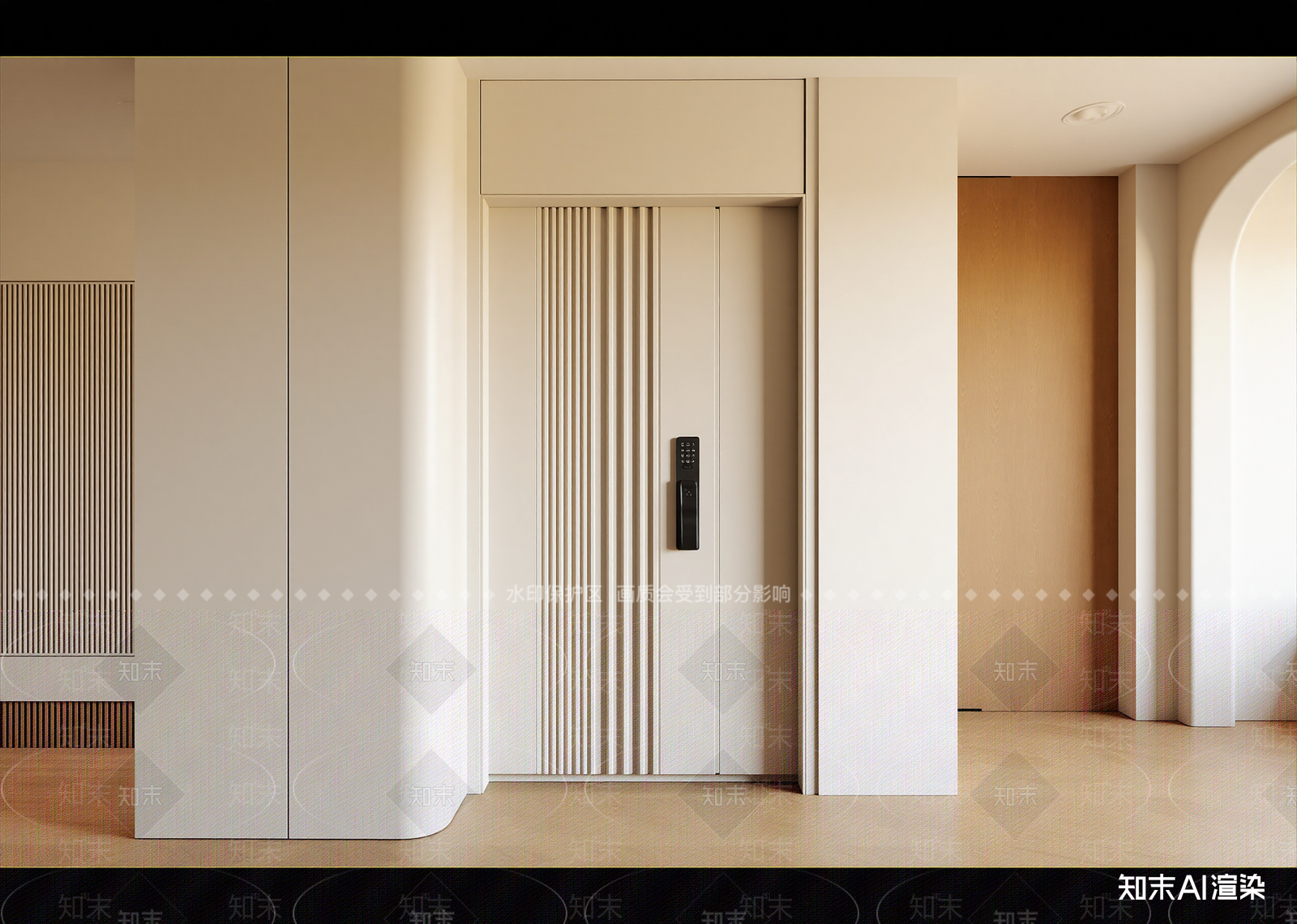 玄关3D模型下载【ID:1214615789】