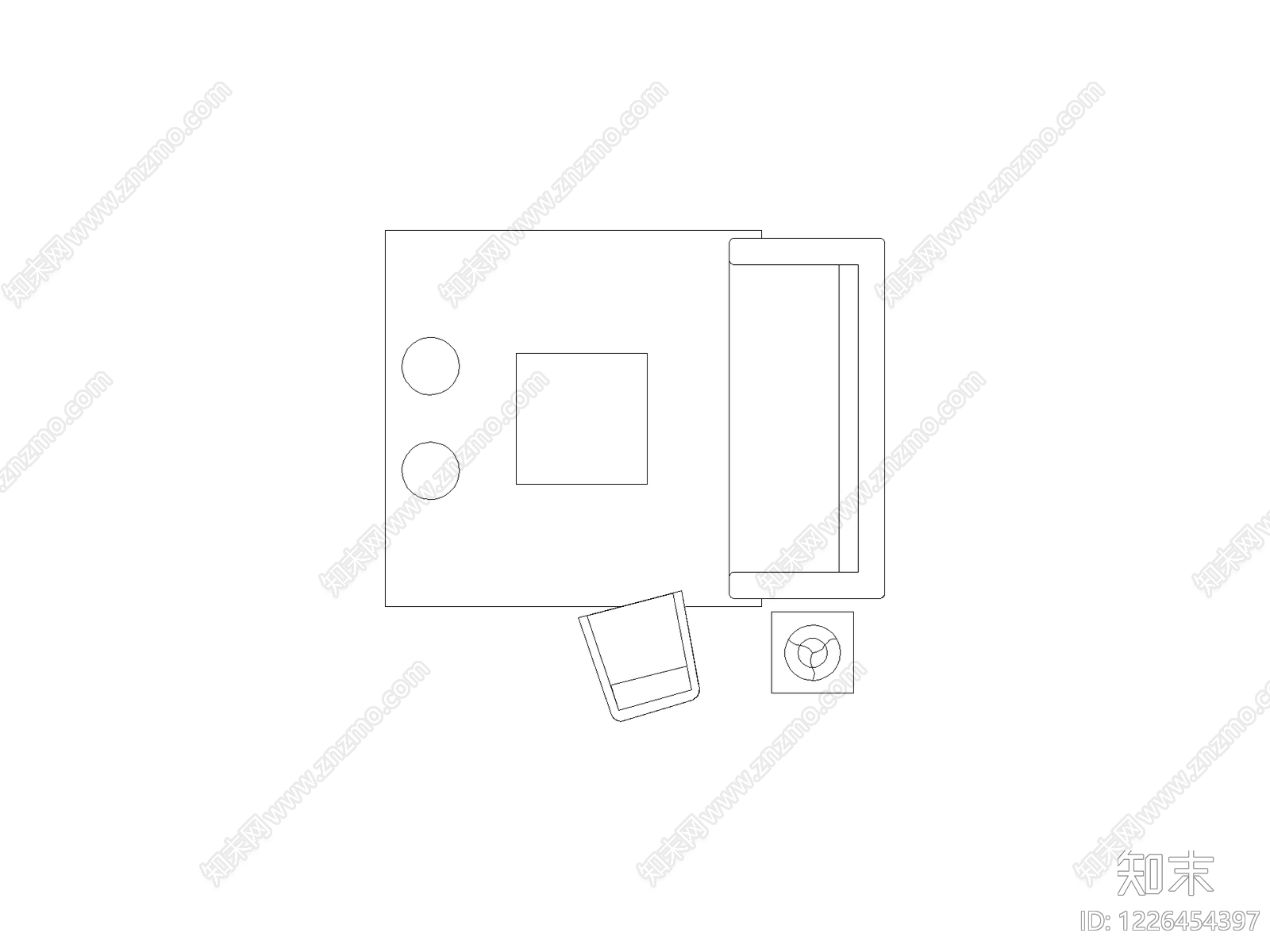 厨房设施cad施工图下载【ID:1226454397】