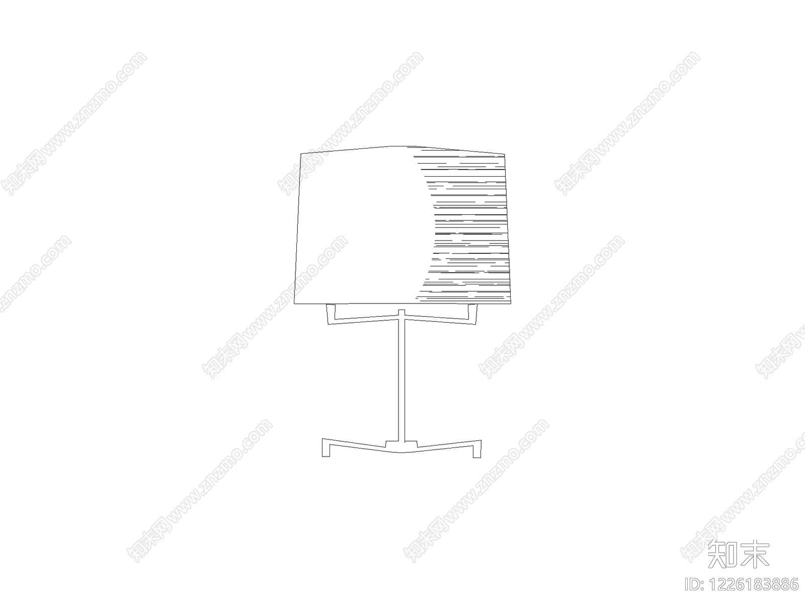 灯具图块cad施工图下载【ID:1226183886】