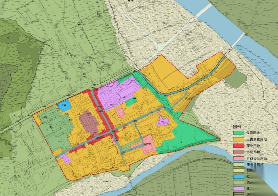 [江苏]旅游古城修建性详细景观规划设计cad施工图下载【ID:161036151】