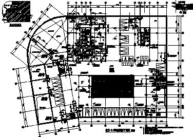 某高层框剪结构塔式酒店建筑全套图cad施工图下载【ID:160722130】