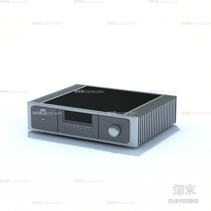 黑色影碟机3D模型下载【ID:91032953】