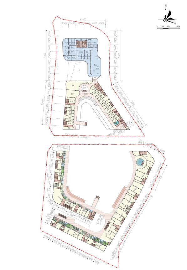 [深圳]22层现代风格城市综合体建筑设计方案文本cad施工图下载【ID:151738111】