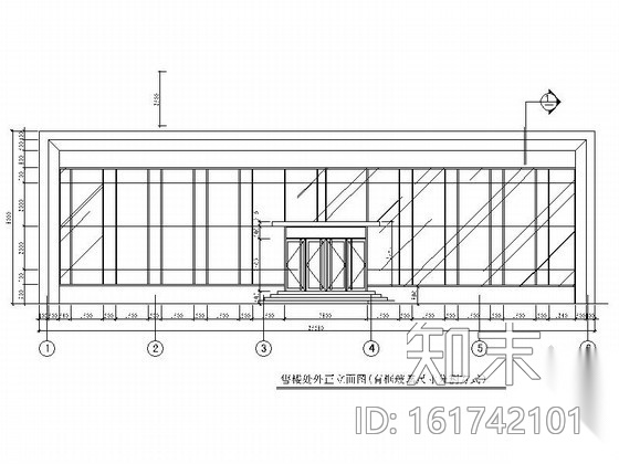 [沈阳]某售楼接待中心装修图（含效果）cad施工图下载【ID:161742101】