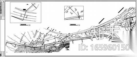 市政污水压力管线全套施工图纸施工图下载【ID:165960150】