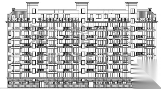 优秀住宅楼全套图纸cad施工图下载【ID:149856110】