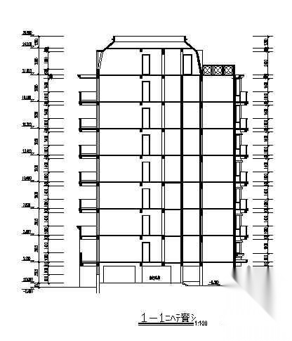 优秀住宅楼全套图纸cad施工图下载【ID:149856110】