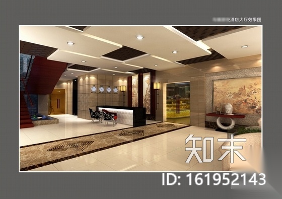 [浙江]某旅游胜地酒店客房室内装修施工图（含效果）cad施工图下载【ID:161952143】