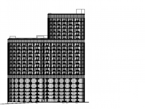 [长沙]某医院二十三层医疗急救外科大楼建筑施工图cad施工图下载【ID:166805117】