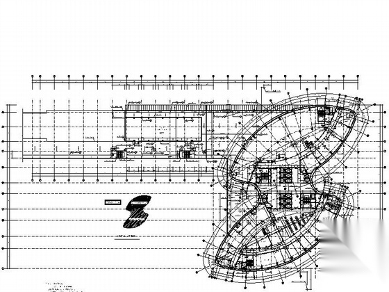 [长沙]某医院二十三层医疗急救外科大楼建筑施工图cad施工图下载【ID:166805117】