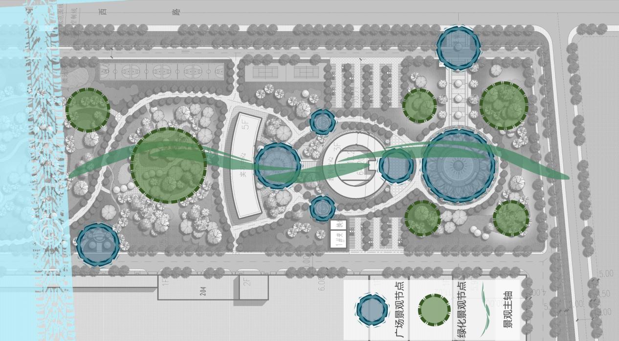 [山东]中轴对称式微弧型企业宿舍建筑设计方案文本cad施工图下载【ID:165943137】