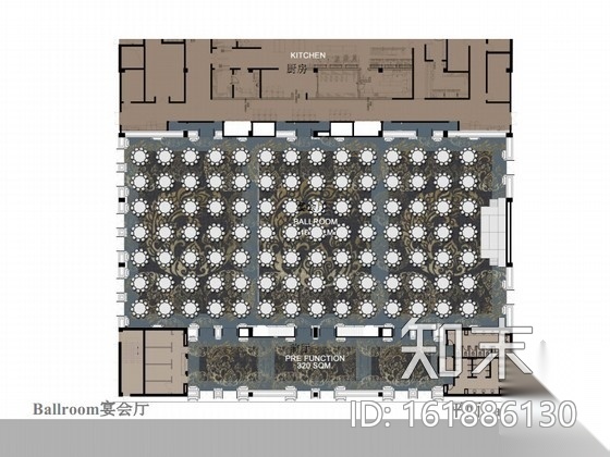 [云南]少数民族特色酒店宴会厅施工图（含方案图）施工图下载【ID:161886130】