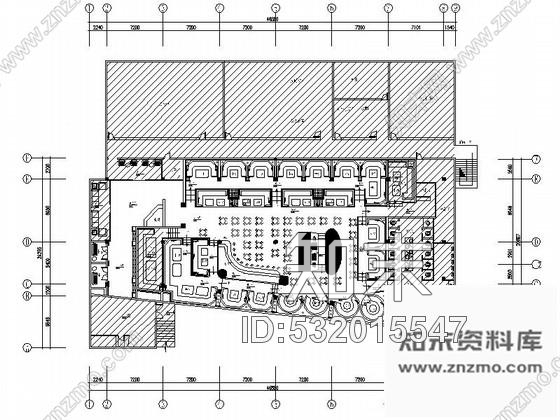 施工图福州时尚特色酒吧装修施工图cad施工图下载【ID:532015547】