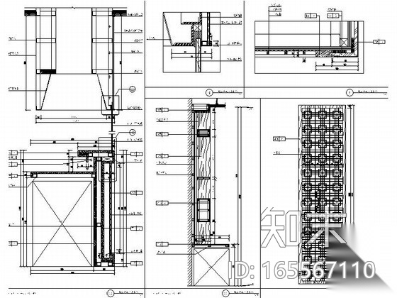 新中式零点餐厅室内装修图cad施工图下载【ID:165567110】