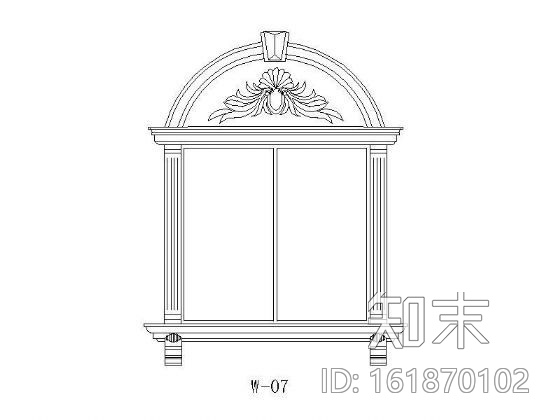 窗套图块集cad施工图下载【ID:161870102】