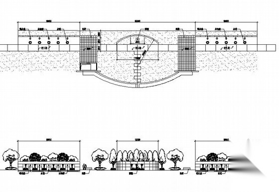 [深圳]某居住区景观园建工程施工图施工图下载【ID:161097155】