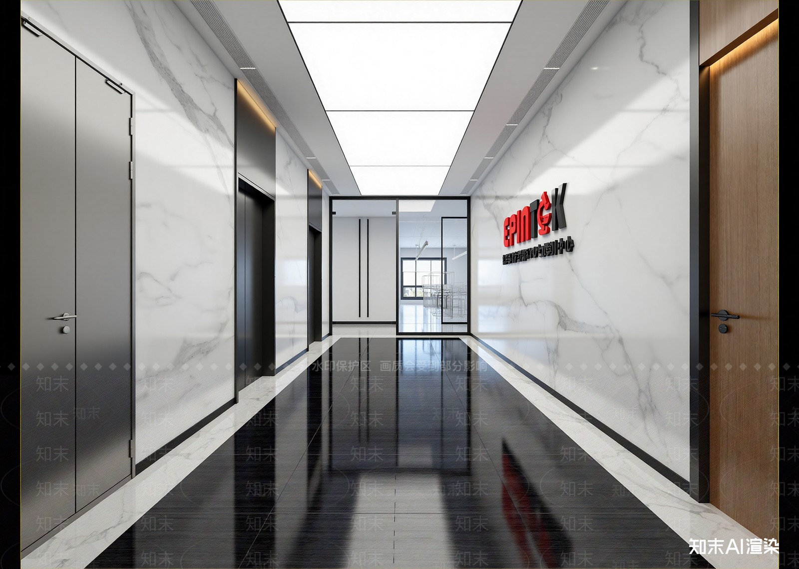 现代走廊3D模型下载【ID:1214741558】