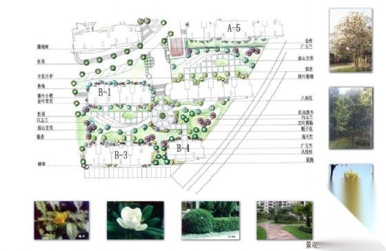 小区景观设计方案cad施工图下载【ID:161117151】