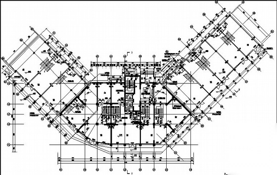 某十一层办公楼建筑施工图cad施工图下载【ID:151425101】
