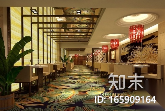 [甘肃]天水市某洗浴会所室内装饰成套施工图（含效果）cad施工图下载【ID:165909164】