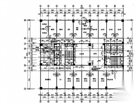 [湖南]14层现代风格市级中医院建筑设计施工图（市级设计...cad施工图下载【ID:165142187】