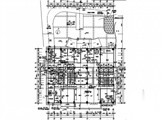 [湖南]14层现代风格市级中医院建筑设计施工图（市级设计...cad施工图下载【ID:165142187】