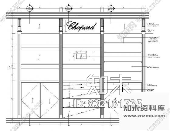 图块/节点某商场展柜详图5施工图下载【ID:832181735】