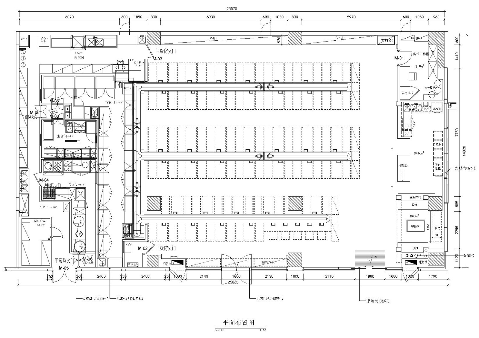 [上海]金匠日式寿司店效果图+施工图+机电cad施工图下载【ID:160428161】