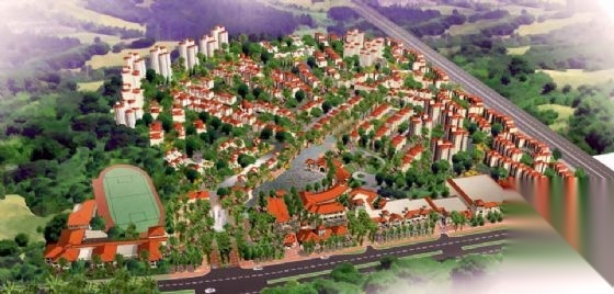[深圳]住宅区景观规划方案设计cad施工图下载【ID:161109184】