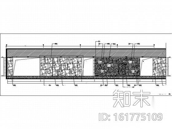 [江苏]某温泉酒店餐厅走廊装修图cad施工图下载【ID:161775109】