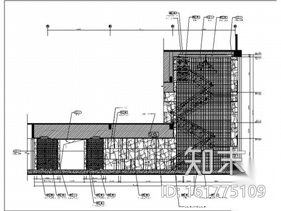 [江苏]某温泉酒店餐厅走廊装修图cad施工图下载【ID:161775109】