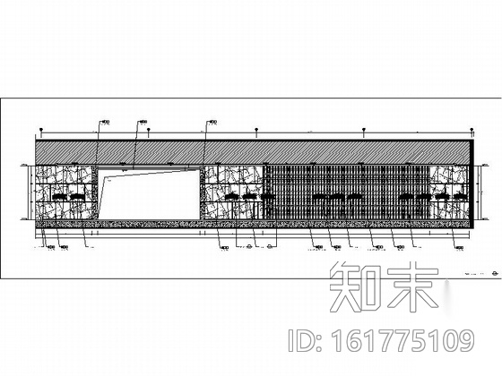 [江苏]某温泉酒店餐厅走廊装修图cad施工图下载【ID:161775109】