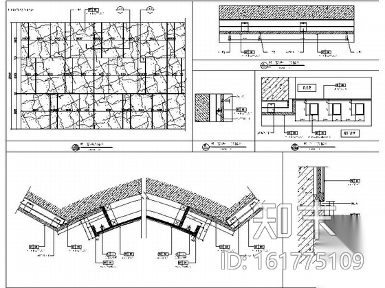 [江苏]某温泉酒店餐厅走廊装修图cad施工图下载【ID:161775109】