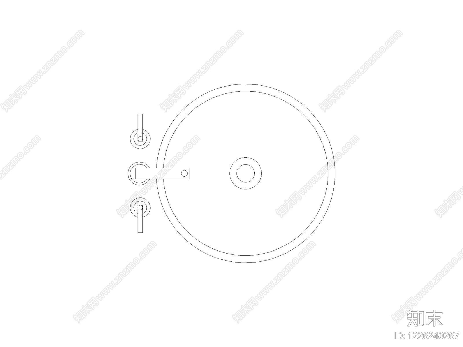 五金管件cad施工图下载【ID:1226240267】