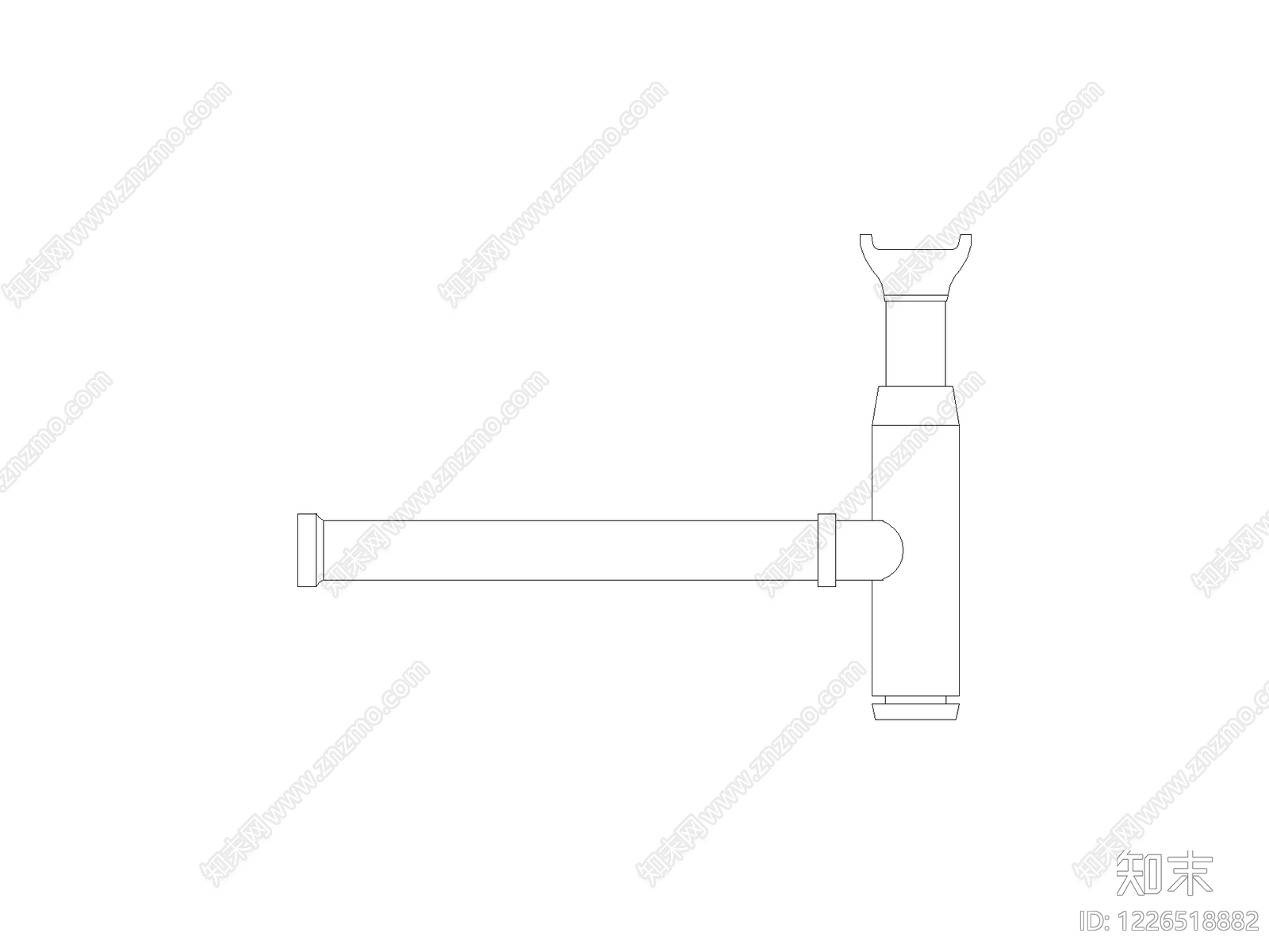 五金管件cad施工图下载【ID:1226518882】