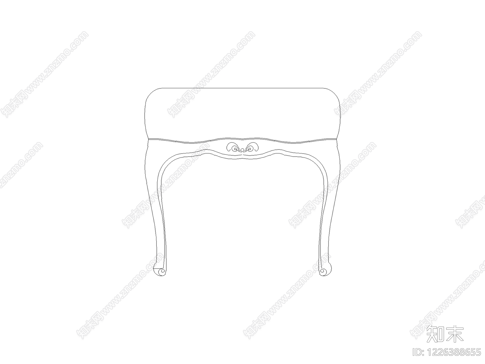 桌子CAD图纸