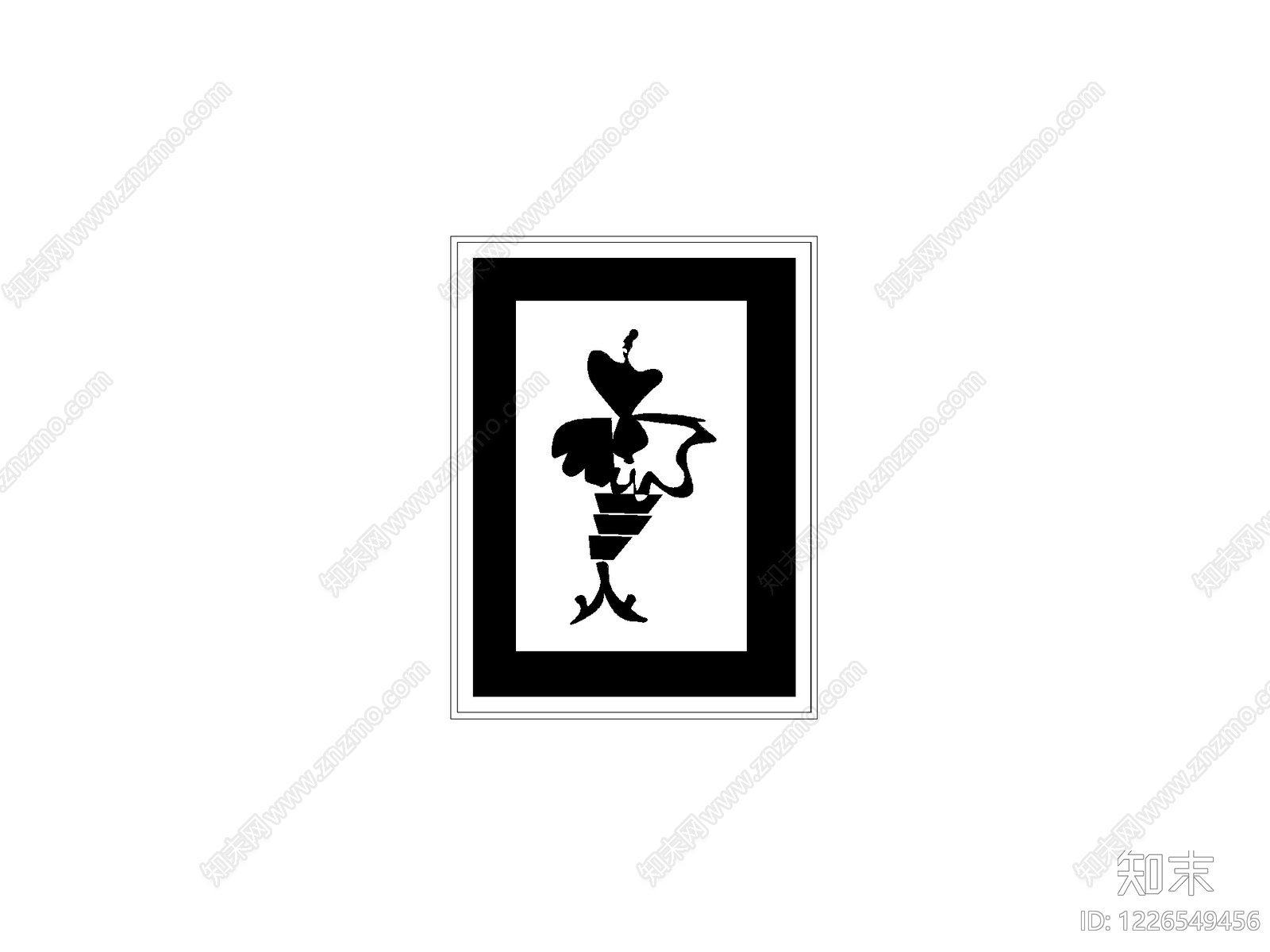 挂画CAD图纸