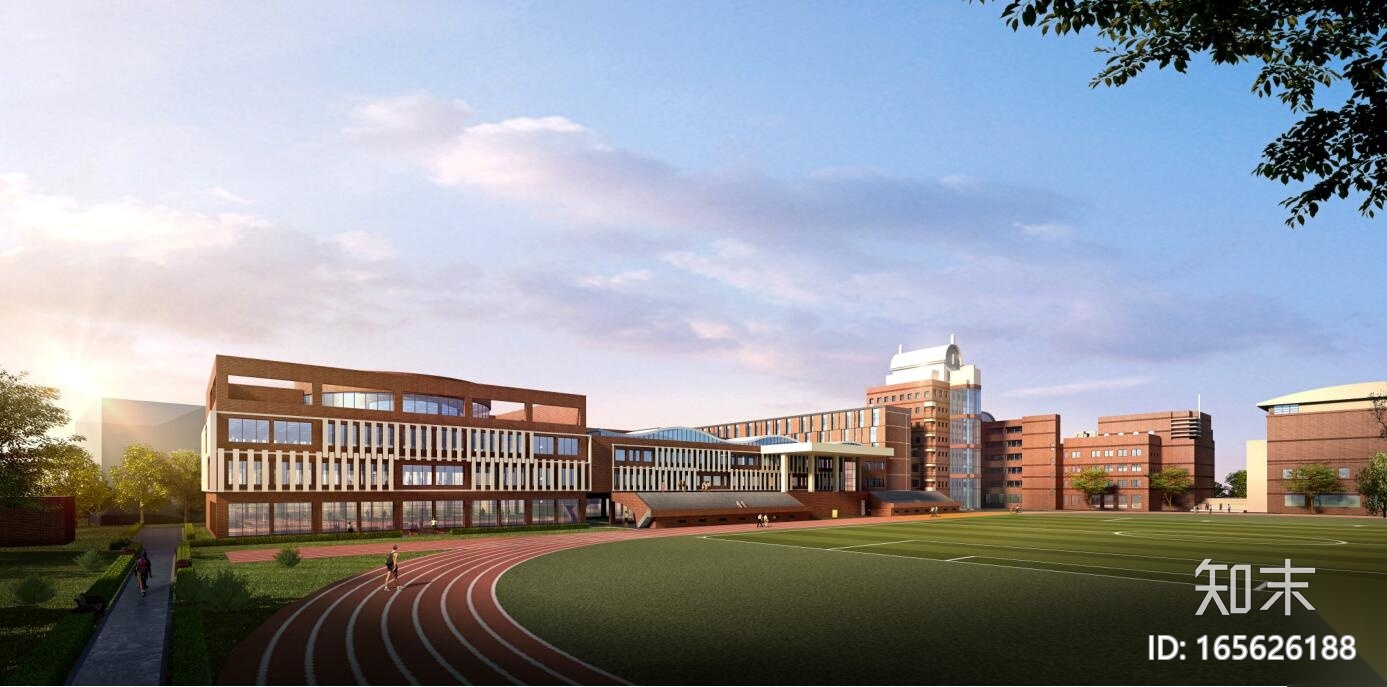 [上海]复兴高级中学改建及修缮工程建筑方案文本cad施工图下载【ID:165626188】
