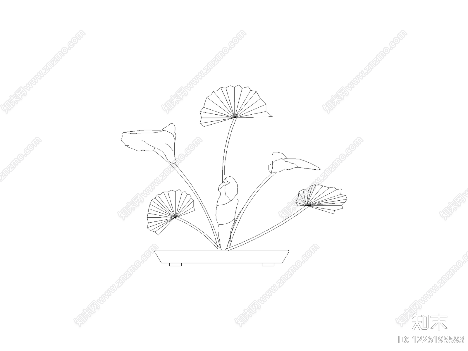 摆件cad施工图下载【ID:1226195593】