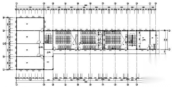 来安县某四层中学教学楼建筑结构方案图cad施工图下载【ID:151570115】