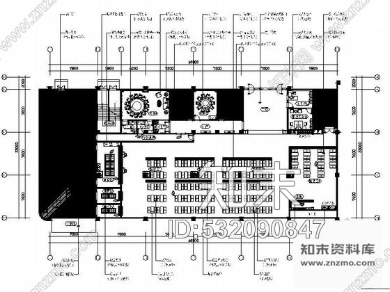 施工图江苏精装写字楼员工食堂室内装修施工图含效果施工图下载【ID:532090847】