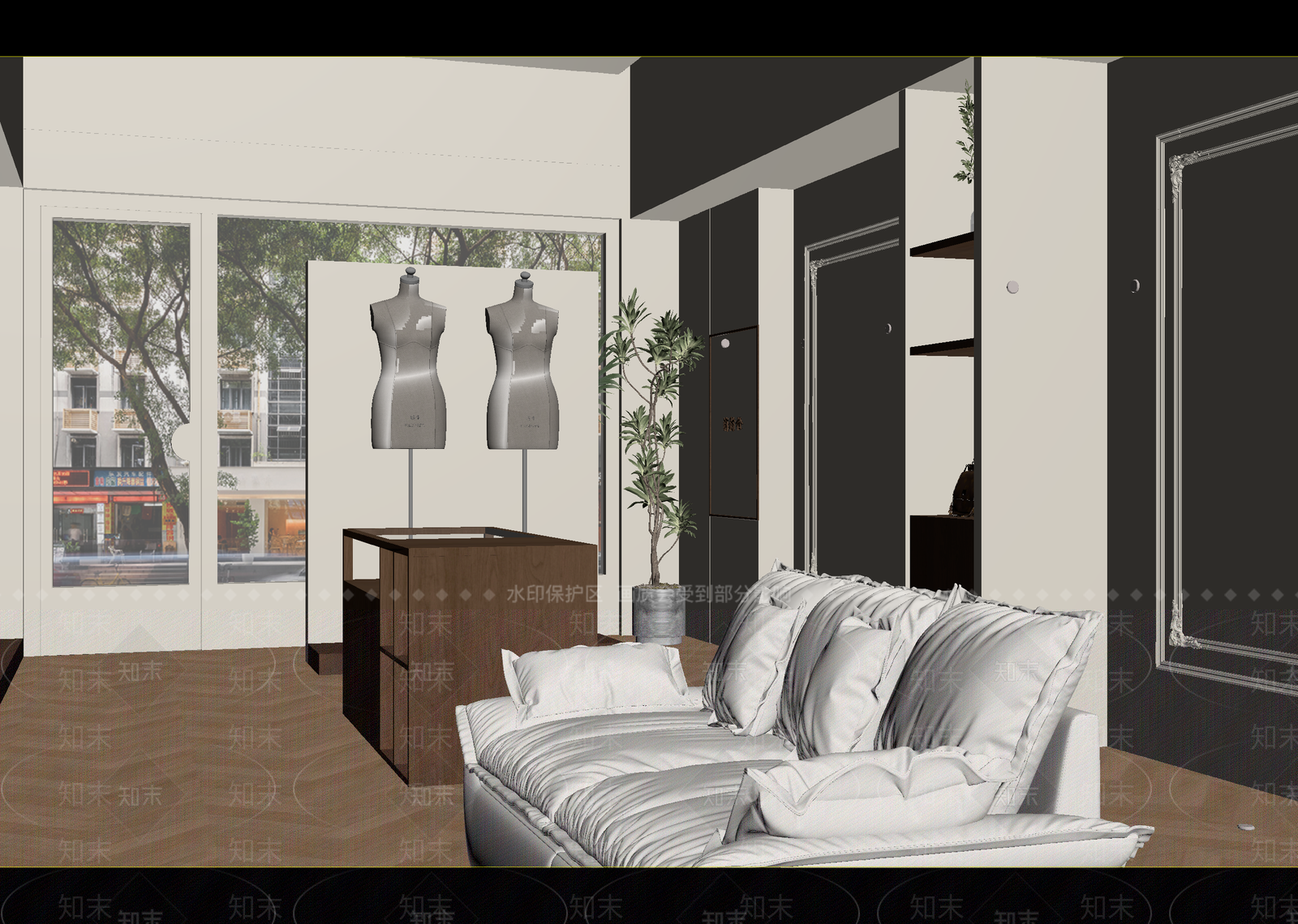 奶油工作室3D模型下载【ID:1215095788】