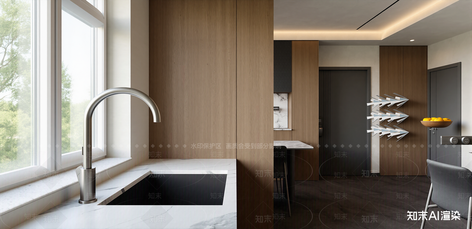 现代家居客厅SU模型下载【ID:1215974157】
