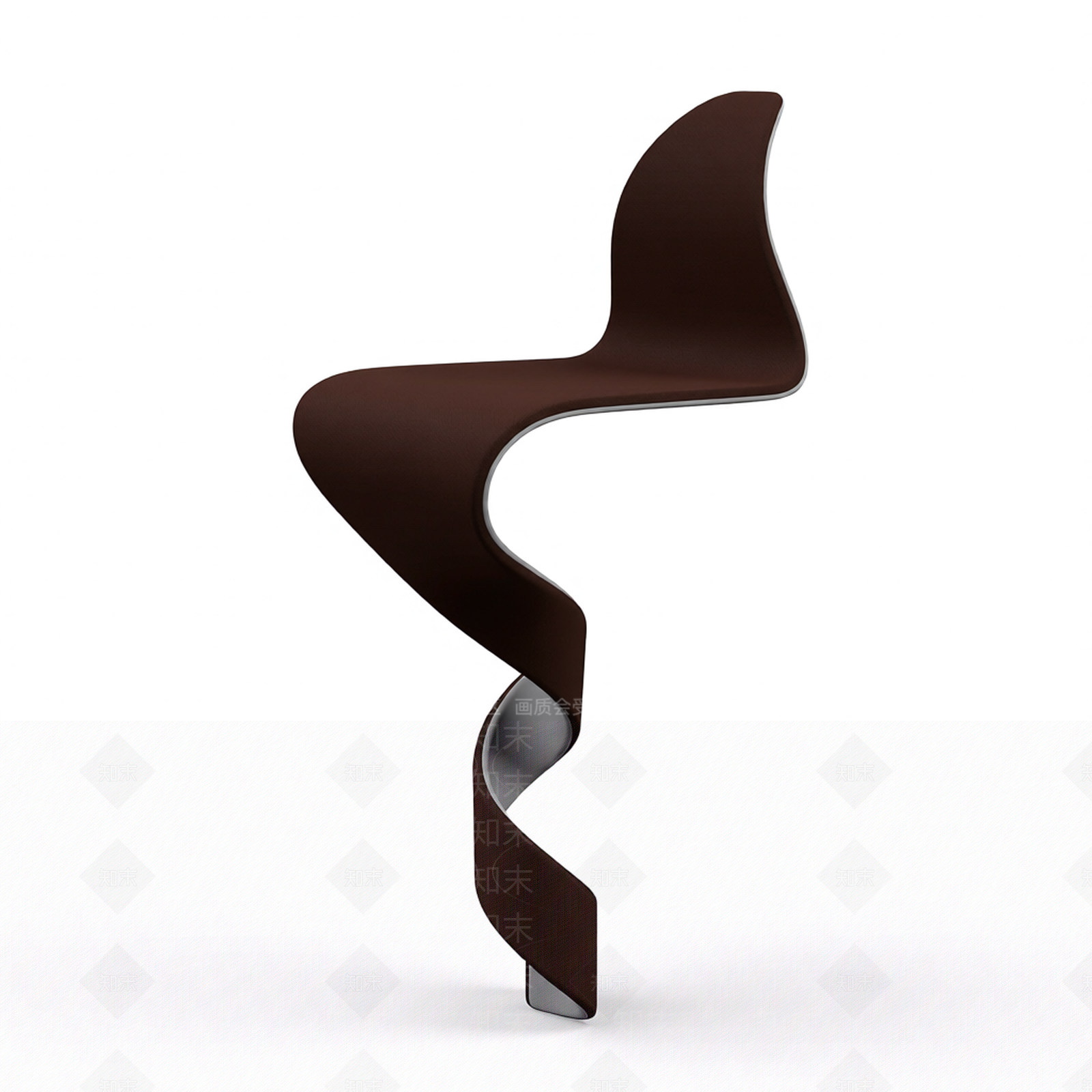 曲线造型椅子3D模型下载【ID:1206205027】