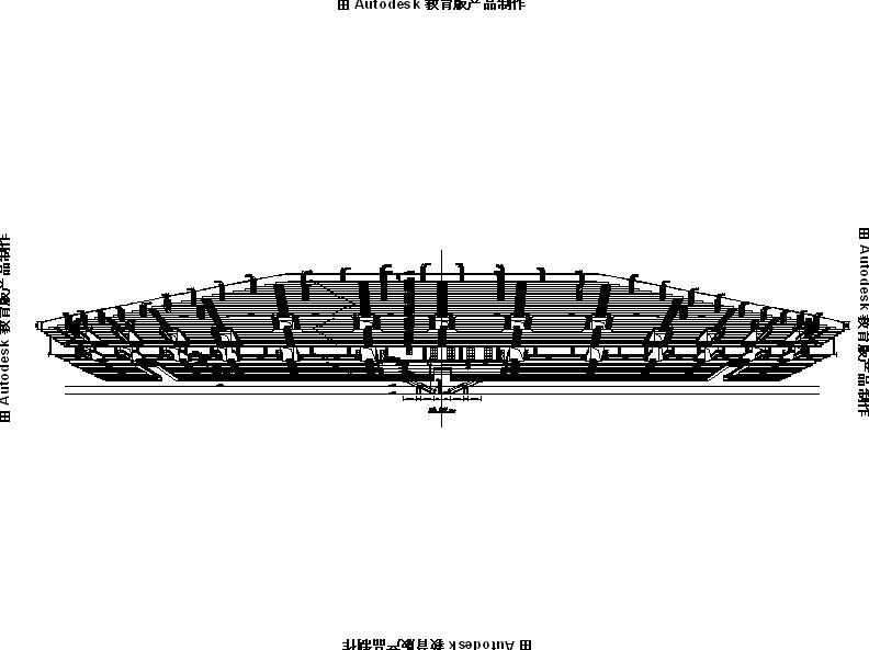 [内蒙古]多层金属屋面国家级足球训练馆建筑施工图（1...施工图下载【ID:165149186】