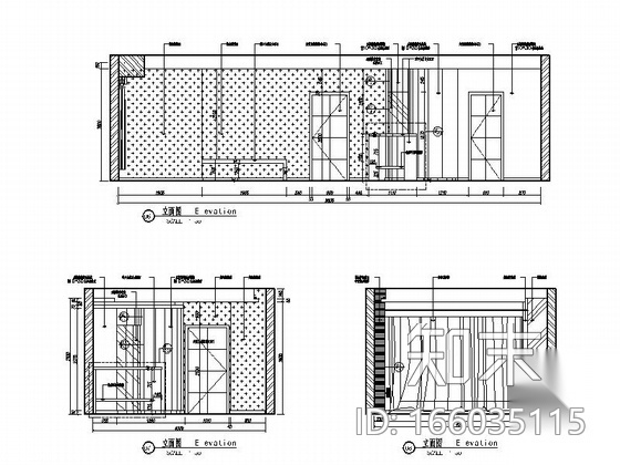 [上海]花园洋房住宅区新古典四居室样板房装修施工图（含...cad施工图下载【ID:166035115】