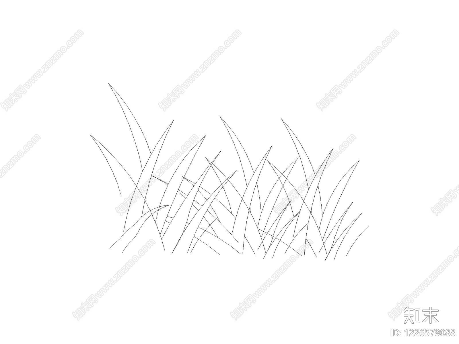 草坪种植cad施工图下载【ID:1226579088】