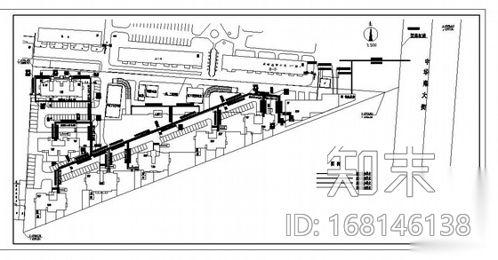 邯郸市某小区室外管道工程施工图cad施工图下载【ID:168146138】