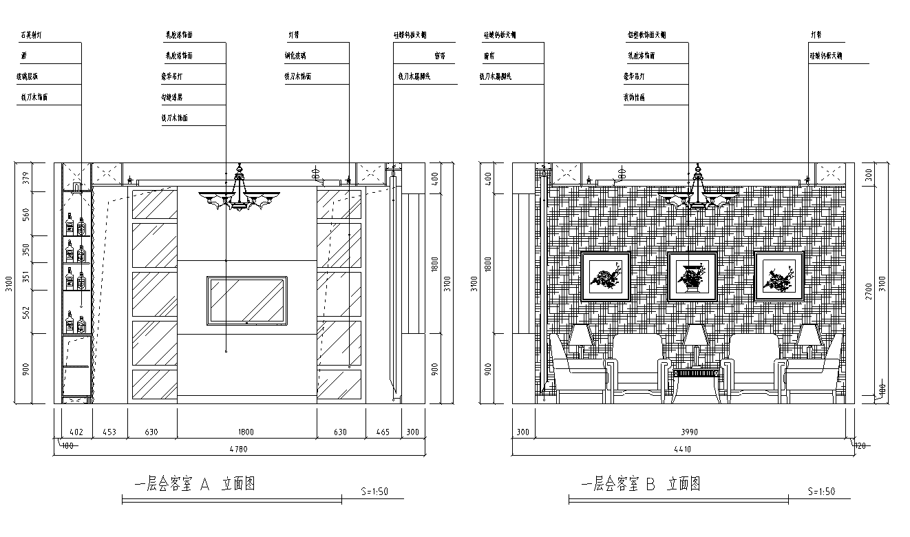 [福建]闽都大庄园别墅施工图及效果图cad施工图下载【ID:161781195】