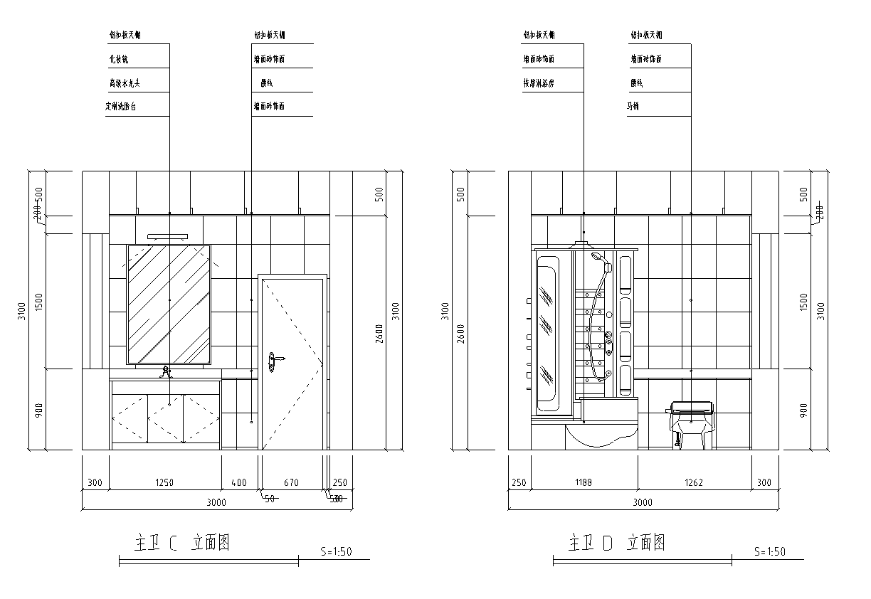 [福建]闽都大庄园别墅施工图及效果图cad施工图下载【ID:161781195】